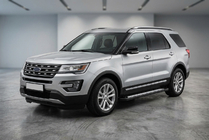 Ford Explorer 2011-2019 Praguri Laterale New Vision Black (2 buc, Aluminiu) foto 1