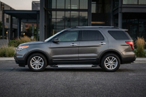 Ford Explorer 2011-2019 Praguri Laterale New Vision Grey (2 buc, Aluminiu) foto 1