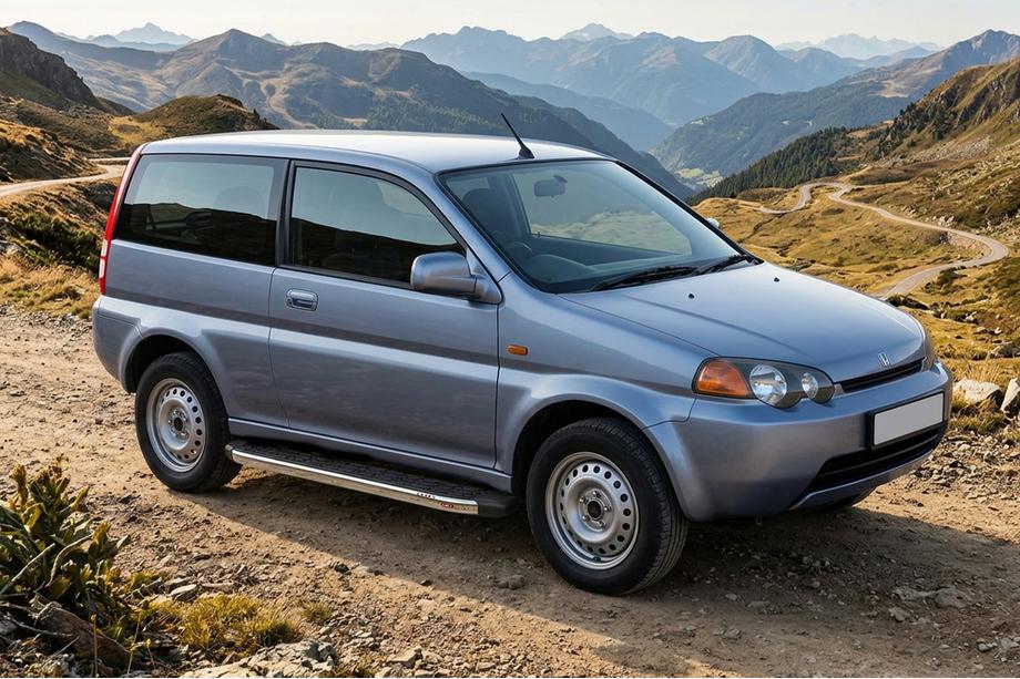 Honda HR-V 1998-2006 Praguri Laterale BlackLine (2 buc, Aluminiu) Foto 1