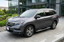 Honda Pilot 2015-2022 Praguri Laterale Tayga V2 (2 buc, Aluminiu) foto 1