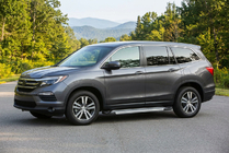 Honda Pilot 2015-2022 Praguri Laterale New Vision Grey (2 buc, Aluminiu) foto 1