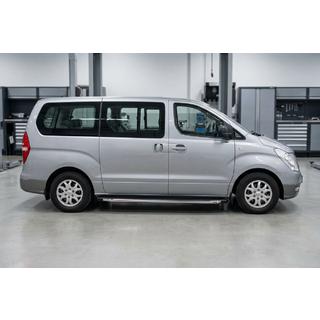 Praguri Laterale BlackLine (2 buc, aluminiu) Hyundai H300, H1, Starex 2008-2020 foto 2