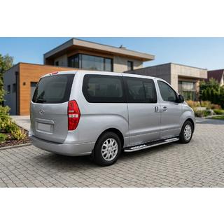 Praguri Laterale Tayga V2 (2 buc, Aluminiu) Hyundai H300, H1, Starex 2008-2020 foto 1