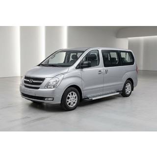 Praguri Laterale New Vision Grey (2 buc, Aluminiu) Hyundai H300, H1, Starex 2008-2020 foto 1