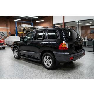 Praguri Laterale Tayga Black (2 buc, Aluminiu) Hyundai Santa Fe 1 2000-2006 foto 1