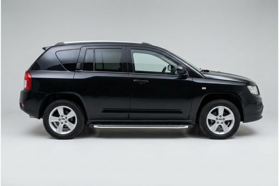 Jeep Compass 2006-2016 Praguri Laterale BlackLine (2 buc, Aluminiu) Image