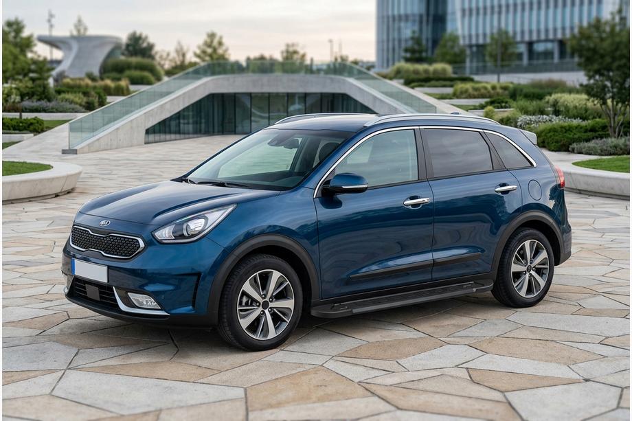 Kia Niro 2016–2021 Praguri Laterale RedLine Black (2 buc, Aluminiu) Foto 1