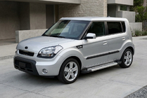 Kia Soul I 2008-2013 Praguri Laterale New Vision Grey (2 buc, Aluminiu) foto 1