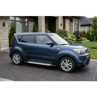 Praguri Laterale New Vision Grey (2 buc, Aluminiu) Kia Soul II 2013-2018 foto 1