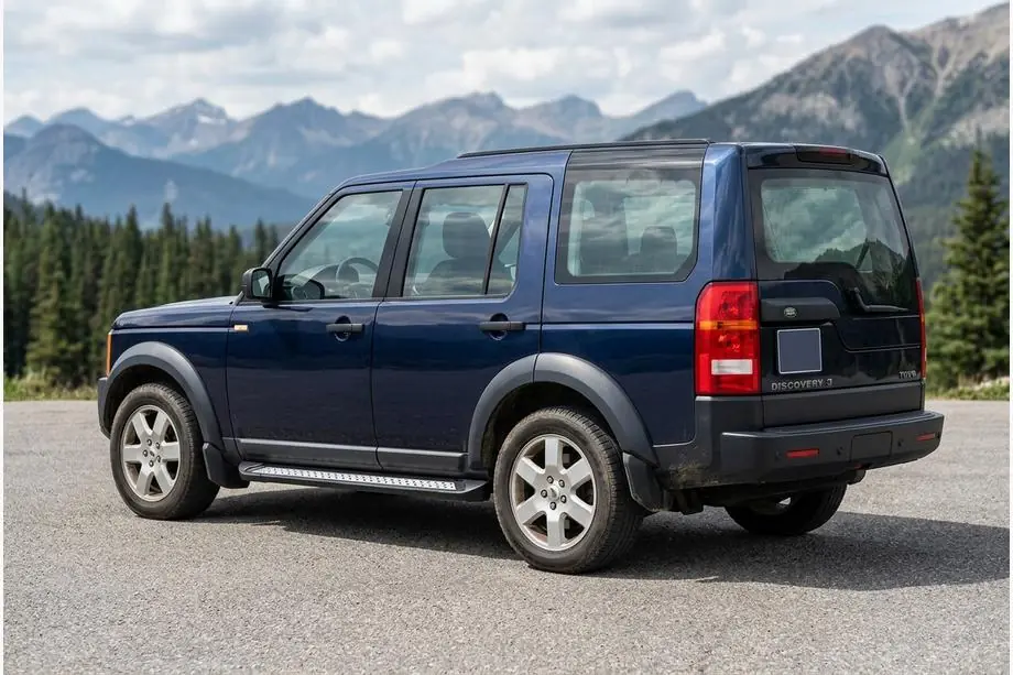 Land Rover Discovery III 2004–2009 Praguri Laterale New Vision Black (2 buc, Aluminiu) Image