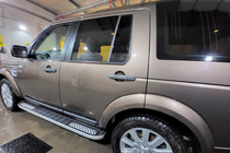 Land Rover Discovery III 2004–2009 Praguri Laterale Tayga V2 (2 buc, Aluminiu) foto 6