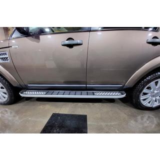 Praguri Laterale Tayga V2 (2 buc, Aluminiu) Land Rover Discovery III 2004–2009 foto 1