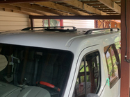 Opel Movano 2010-2021 Bare longitudinale negre foto 2