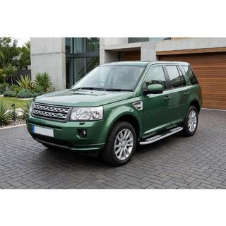 Praguri Laterale Tayga V2 (2 buc, Aluminiu) Land Rover Freelander II 2006–2014 foto 1