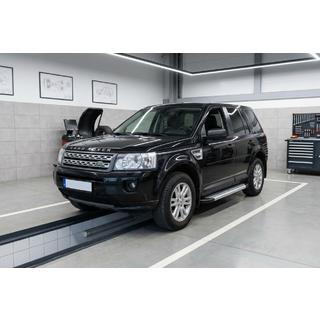 Praguri Laterale New Vision Grey (2 buc, Aluminiu) Land Rover Freelander II 2006–2014 foto 1