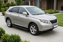 Lexus RX 2009-2015 Praguri Laterale Allmond Black (2 buc, Aluminiu) foto 1