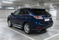 Lexus RX 2009-2015 Praguri Laterale Allmond Grey (2 buc, Aluminiu) foto 1