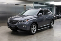 Lexus RX 2009-2015 Praguri Laterale Tayga Grey (2 buc, Aluminiu) foto 1