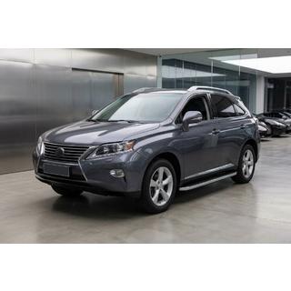 Praguri Laterale Tayga Grey (2 buc, Aluminiu) Lexus RX 2009-2015 foto 1