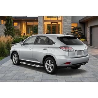 Praguri Laterale Tayga V2 (2 buc, Aluminiu) Lexus RX 2009-2015 foto 1