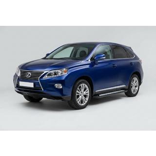 Praguri Laterale New Vision Black (2 buc, Aluminiu) Lexus RX 2009-2015 foto 1