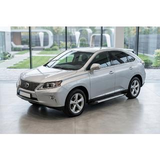 Praguri Laterale New Vision Grey (2 buc, Aluminiu) Lexus RX 2009-2015 foto 2