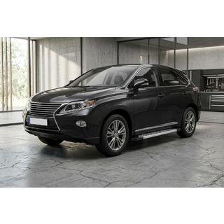 Praguri Laterale New Vision Grey (2 buc, Aluminiu) Lexus RX 2009-2015 foto 1