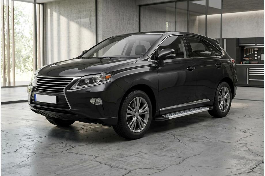 Lexus RX 2009-2015 Praguri Laterale New Vision Grey (2 buc, Aluminiu) Image