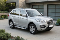 Lifan X60 2011- Praguri Laterale New Vision Grey (2 buc, Aluminiu) foto 1