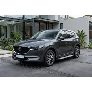 Praguri Laterale New Vision Grey (2 buc, Aluminiu) Mazda CX-5 2017–2025 foto 1
