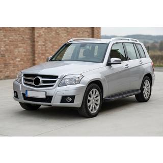 Praguri Laterale Tayga Black (2 buc, Aluminiu) foto 1