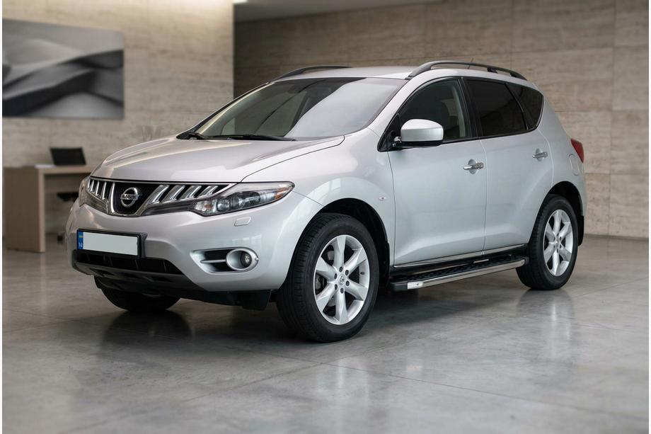 Nissan Murano 2008-2014 Praguri Laterale BlackLine (2 buc, aluminiu) Image
