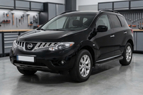 Nissan Murano 2008-2014 Praguri Laterale Tayga Black (2 buc, Aluminiu) foto 1