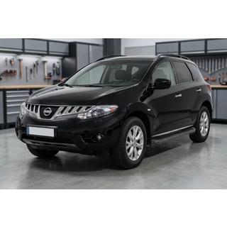 Praguri Laterale Tayga Black (2 buc, Aluminiu) foto 1