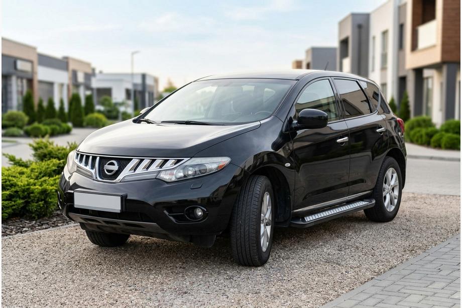 Nissan Murano 2008-2014 Praguri Laterale New Vision Black (2 buc, Aluminiu) Foto 1