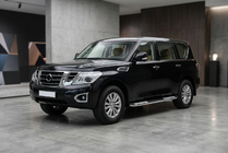 Nissan Patrol Y62 2010-2024 Praguri Laterale Tayga V2 (2 buc, Aluminiu) foto 1
