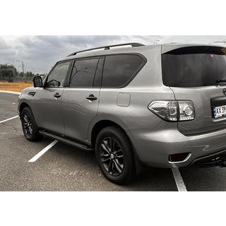 Praguri Laterale New Vision Grey (2 buc, Aluminiu) Nissan Patrol Y62 2010-2024 foto 2