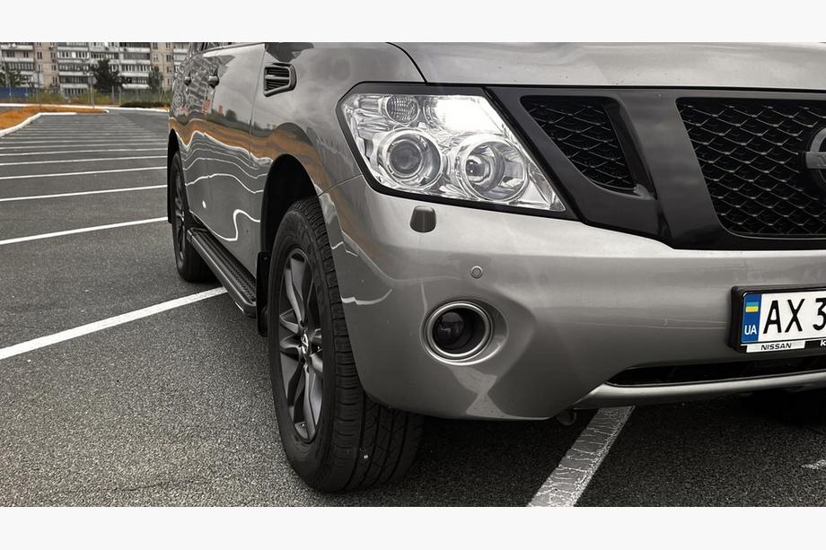 Nissan Patrol Y62 2010-2024 Praguri Laterale New Vision Grey (2 buc, Aluminiu) Foto 8