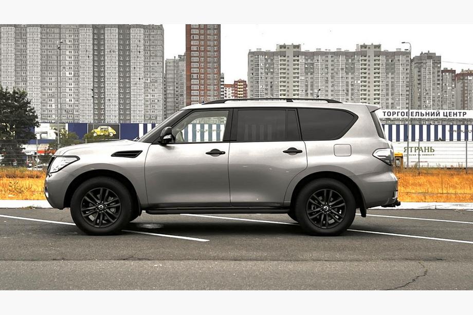 Nissan Patrol Y62 2010-2024 Praguri Laterale New Vision Grey (2 buc, Aluminiu) Foto 10