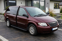 Chrysler Voyager 2001-2007 Praguri Laterale Bosphorus Black (2 buc, Aluminiu) foto 1