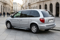 Chrysler Voyager 2001-2007 Praguri Laterale Line (2 buc, Aluminiu) foto 1