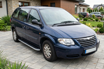 Chrysler Voyager 2001-2007 Praguri Laterale Tayga Grey (2 buc, Aluminiu) foto 1