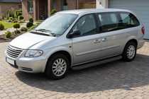 Chrysler Voyager 2001-2007 Praguri Laterale Tayga Black (2 buc, Aluminiu) foto 1