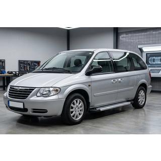 Praguri Laterale New Vision Grey (2 buc, Aluminiu) Chrysler Voyager 2001-2007 foto 1
