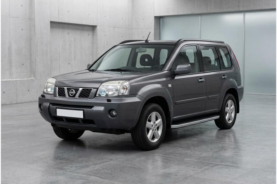 Nissan X-trail T30 2002-2007 Praguri Laterale Tayga Grey (2 buc, Aluminiu) Image