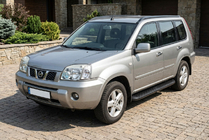 Nissan X-trail T30 2002-2007 Praguri Laterale Tayga Black (2 buc, Aluminiu) foto 1