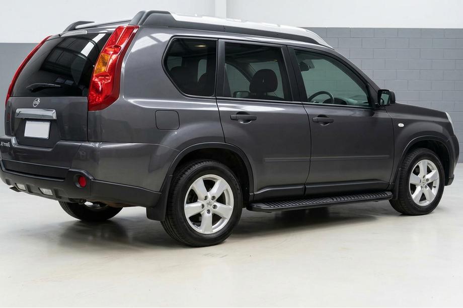 Nissan X-trail T31 2007-2014 Praguri Laterale Tayga Black (2 buc, Aluminiu) Image