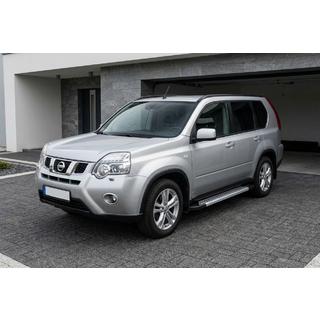 Praguri Laterale New Vision Grey (2 buc, Aluminiu) Nissan X-trail T31 2007-2014 foto 1