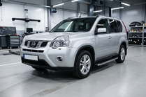 Nissan X-trail T31 2007-2014 Praguri Laterale BlackLine (2 buc, Aluminiu) foto 1