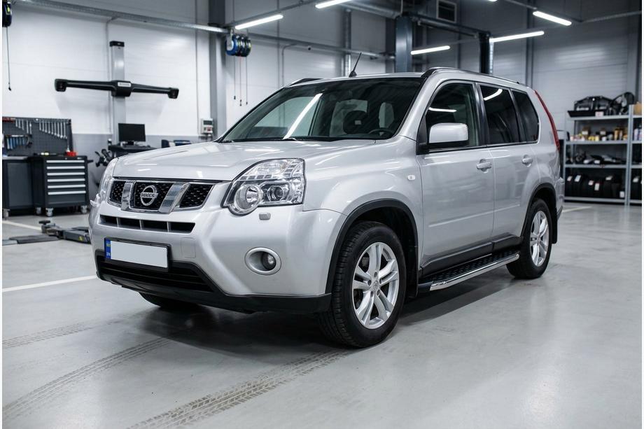 Nissan X-trail T31 2007-2014 Praguri Laterale BlackLine (2 buc, Aluminiu) Image
